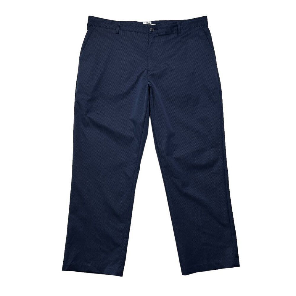 Adidas Men's CLIMALITE Blue Pinstripe Golf Pants